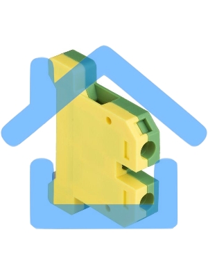 Колодка клеммная ЕК-10/63 JXB земля EKF plc-ek-10/63