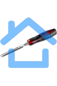 Стамеска MIRAX 1810-12 с двухкомпонентной прозрачной рукояткой, 12мм