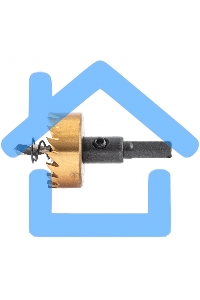 Коронка по металлу Denzel HSS, 32 мм, нитридтитановое покрытие