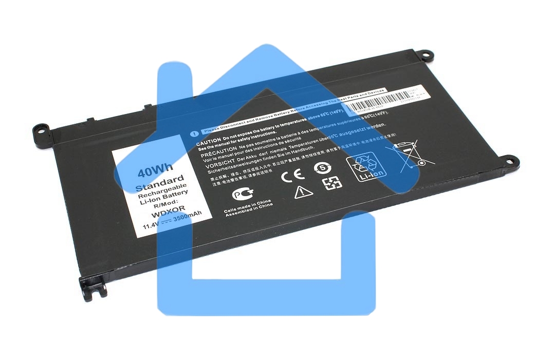 Аккумуляторная батарея для ноутбука Dell 15-5000 (WDXOR) 11.4V 40Wh 3500mAh OEM