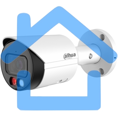 Камера видеонаблюдения IP Dahua DH-IPC-HFW2249S-S-IL-0280B 2.8-2.8мм цв. (DH-IPC-HFW2249SP-S-IL-0280B)