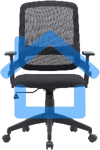 Кресло компьютерное Cactus CS-MC313-BK черный, сетка/ткань