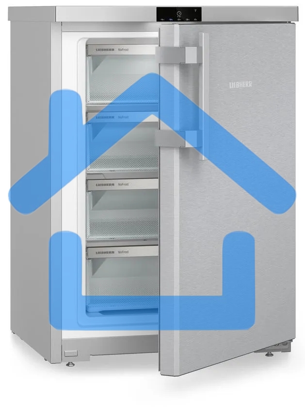 Морозильная камера Liebherr FNsddi 1624-20 001, нержавеющая сталь, 86 л, 4 ящика