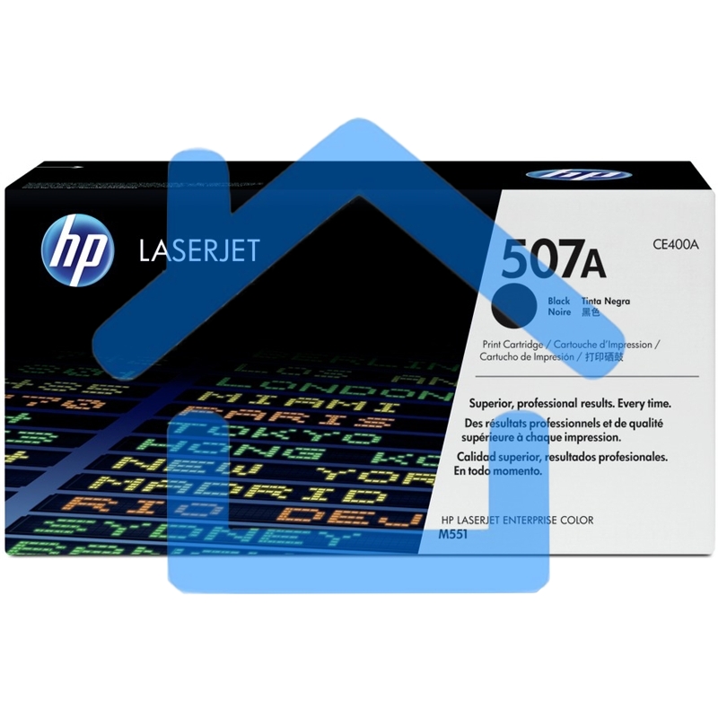 Картридж лазерный HP CE400A черный для CLJ M551 5500стр.