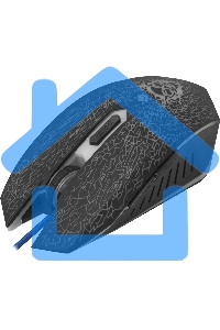 Мышь проводная Defender Shock GM-110L черный, 3200 dpi, USB, кнопки - 6