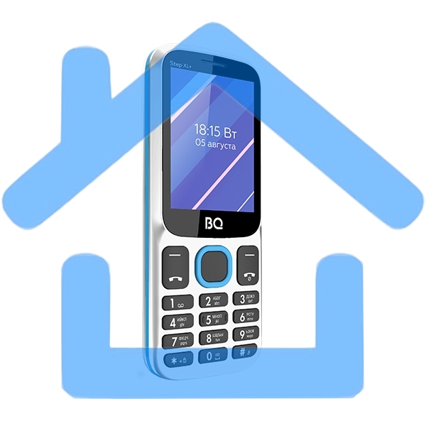 Мобильный телефон BQ 2820 Step XL+ Black/Orange