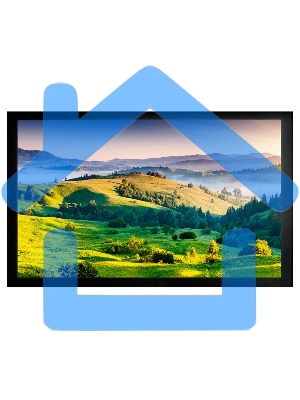 Экран на раме Cactus 169x300см FrameExpert CS-PSFRE-300X169 16:9 настенный натяжной