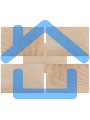 Доски для выжигания Rexant 12-0940, Набор творческий (без рисунка), 148х210 мм (А5), 5 шт., пакет