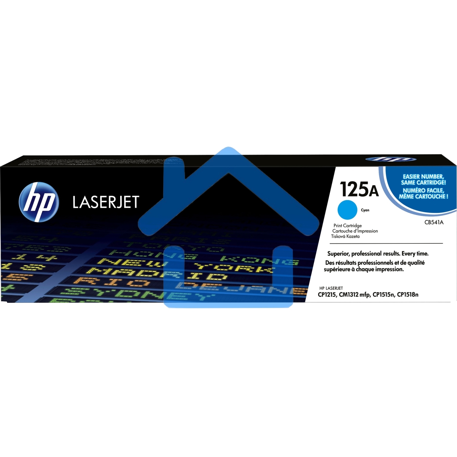 Картридж лазерный HP CB541A голубой LJ P1215/1515 (1400стр.)