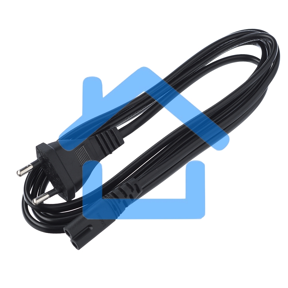Кабель питания GoPower евровилка-C7 (2-pin) 1.8м ПВХ 0.75мм черный (1/300)