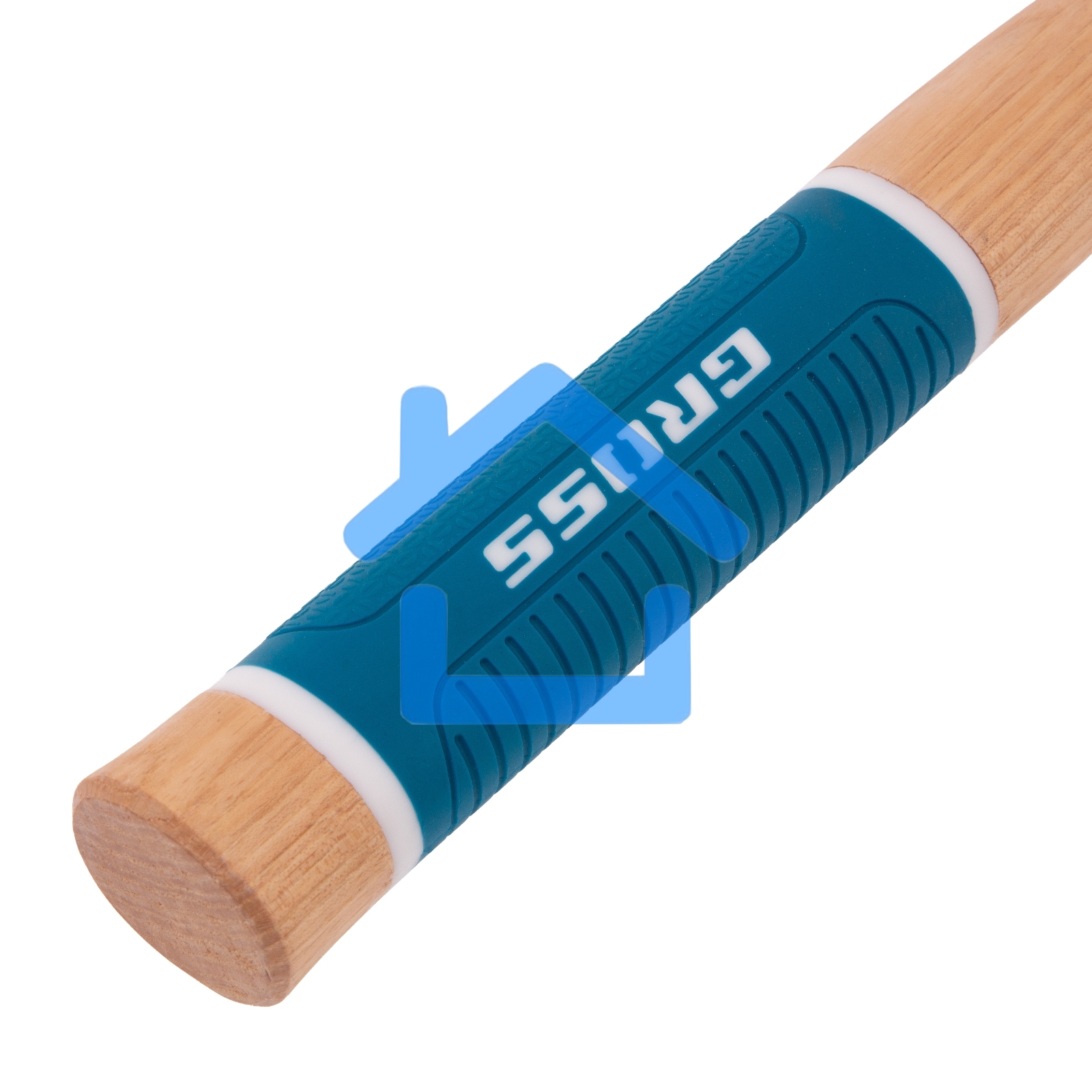 Молоток-гвоздодер, 380 г, угол 75, магнит, обрезиненная рукоятка AMERICAN HICKORY GROSS