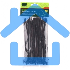 Хомуты, 180 х 3,6 мм, пластиковые, черные, 100 шт. Сибртех