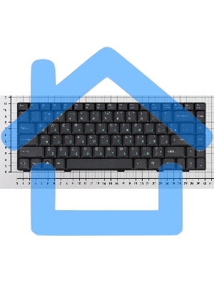 Клавиатура для ноутбука Asus F80 X82 X85 X88 F81 F81S F83SE черная
