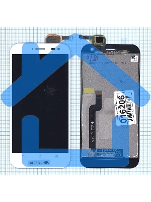 Дисплей для Asus ZenFone Zoom ZX551ML белый