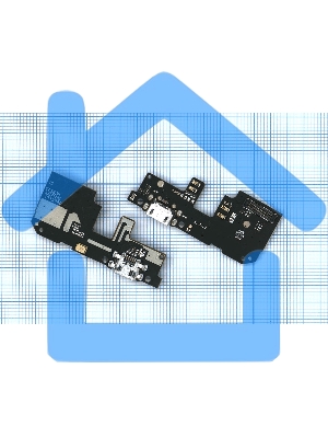 Плата разъема питания с микрофоном для Xiaomi Redmi 5 Plus