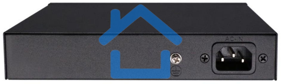 Коммутатор Osnovo SW-20600/A(80W) 6x100Mb 4PoE+ 80W неуправляемый