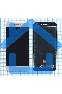 Дисплей для Huawei Honor 8 Lite золотистый