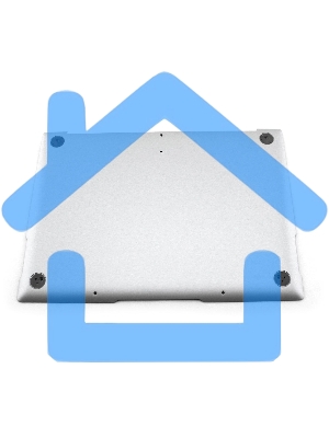 Поддон для ноутбука Huawei MateBook X Light Silver