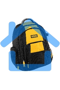 Рюкзак для инструмента Denzel 365х190х430 мм, 3 отделения, 26 карманов