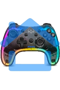 Геймпад Sven GC-5050 черный Bluetooth Беспроводной виброотдача обратная связь (в компл.:держатель для смартфона/кабель USB) (SV-016029)