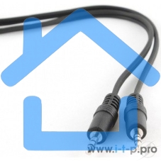 Кабель аудио Cablexpert CCA-404-2M, Jack3.5 - Jack3.5, 2м