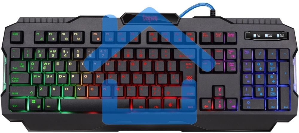 Клавиатура Defender Legion GK-010DL RUпроводная, USB, черный