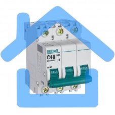 Выключатель автоматический модульный Dekraft 3п C 40А 4.5кА ВА-101 11082DEK