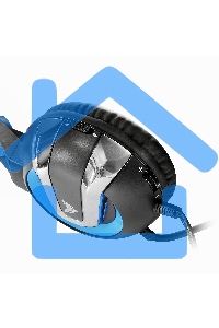 Гарнитура игровая CROWN CMGH-3101 Black&blue