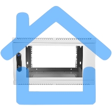 Шкаф телеком. настен, 6U, 600x650 дверь стекло (ШРН-6.650) (1 коробка)