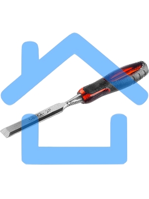 Стамеска MIRAX с двухкомпонентной прозрачной рукояткой, 20мм