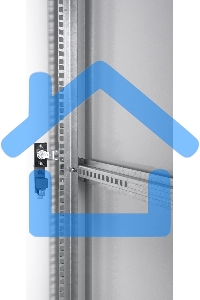 Шкаф телекоммуникационный напольный ЭКОНОМ 42U (800 × 1000) дверь перфорированная 2 шт.