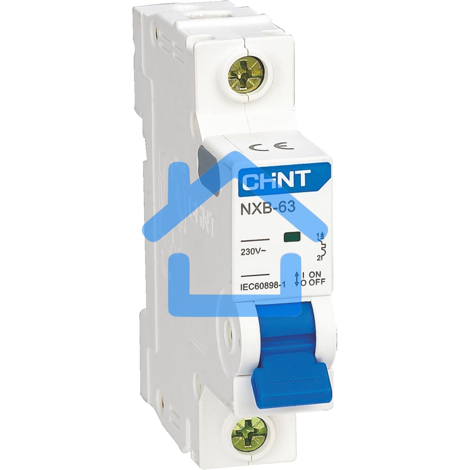 Выключатель автоматический CHINT NXB-63S 1P 10А 4.5kA х-ка B (R)