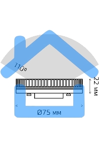 Лампа светодиодная LED Gauss Elementary 13Вт 3000K GX53 890lm