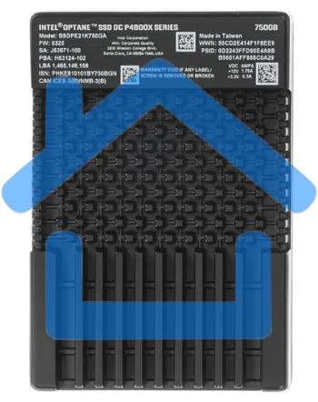 Накопитель SSD Intel Optane DC P4800X, 750Gb, U.2, PCIe 3.0 x4, NVMe, 2.5