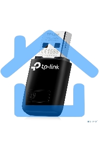 Сетевой адаптер TP-Link SOHO TL-WN823N Беспроводной USB мини адаптер 300Мбит/с стандарта N c кнопкой QSS(Realtec)