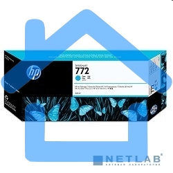Картридж струйный HP №772 CN636A голубой для HP DJ Z5200 (300мл)