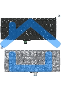 Клавиатура для ноутбука MacBook A1278 большой UK enter