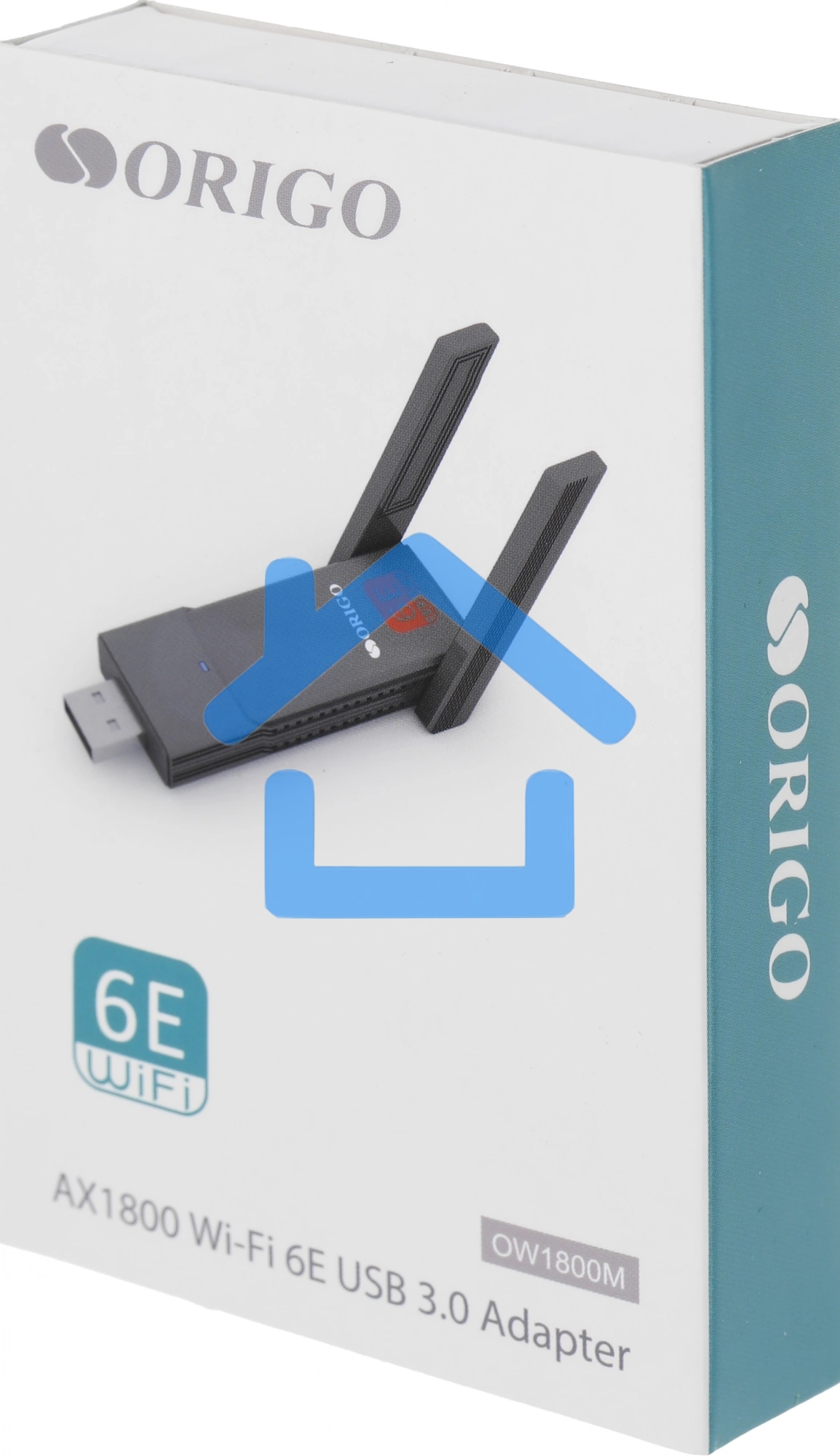 Сетевой адаптер Wi-Fi Origo OW1800M, AX1800, USB 3.0, (ант.внеш.несъем.) 2ант.