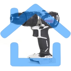 Бесщеточная аккум. дрель-шуруп. ИНТЕРСКОЛ ДА-13/36В 70 Li-ion АПИ [814.2.2.70] кейс, 2 аккум. 2,0А·ч, ЗУ