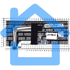 Клавиатура для ноутбука Lenovo Thinkpad T460S T470S черная с серебристой рамкой