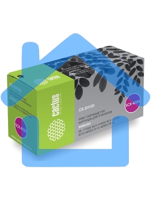 Картридж лазерный Cactus CS-S4100 черный (3000 стр.) для Samsung ML-1710D3 SCX-4100D3/Xerox 3115/PE16