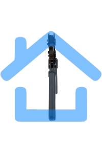 Кримпер Rexant HT-106 E для обжима F и BNC разъемов RG-58, RG-6, RG-11, RG-213