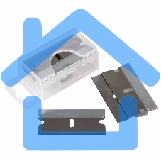 Лезвия сменные для скребка 19х39х0,25 мм 10 шт. Rexant