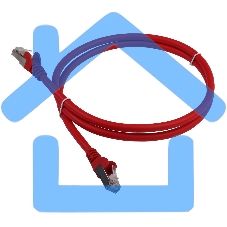 Патч-корд LANMASTER LSZH FTP кат.6, 1.0 м, красный