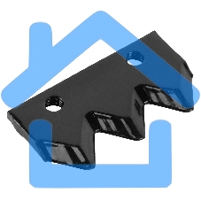 Нож шнека для грунта ER-150, диаметр 150мм, комплект 2 шт Denzel