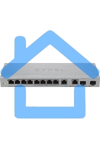 Коммутатор Zyxel XGS1010-12-ZZ0102F 8x1Gbит/с 2x2.5Gbит/с 2SFP+ неуправляемый