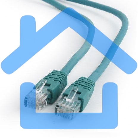 Патч-корд UTP Cablexpert кат.6, 1м, литой, многожильный (зеленый)