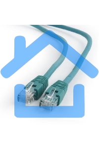 Патч-корд UTP Cablexpert кат.6, 1м, литой, многожильный, зеленый