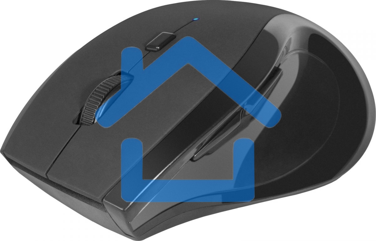 Мышь беспроводная Defender Accura MM-295 черный, 1600 dpi, радиоканал, USB, кнопки - 6