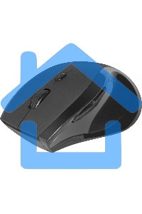 Мышь беспроводная Defender Accura MM-295 черный, 1600 dpi, радиоканал, USB, кнопки - 6